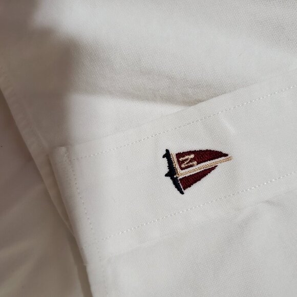 Nordstrom Classic 2 X 2 Pinpoint Men's Dress Shirt 100% Cotton 16.5 - 36 - Picture 9 of 9